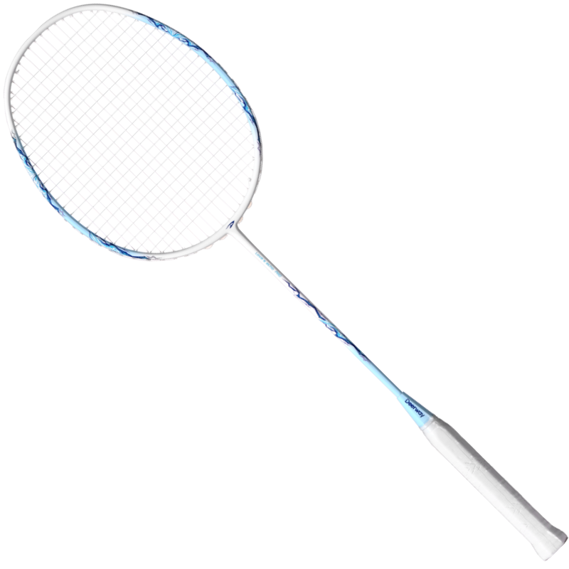 DEERWAY Carbon Composite Badminton Rackets Sky Blue Single Racket