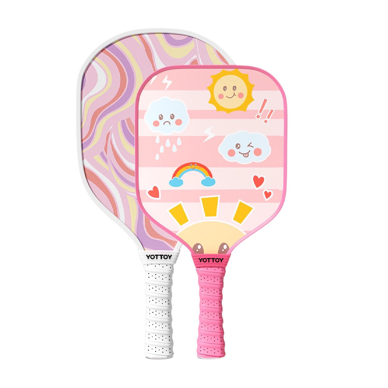 YOTTOY Pickleball Paddles Unisex Adults 395*195*10mm Kids’ 340*188*10mm