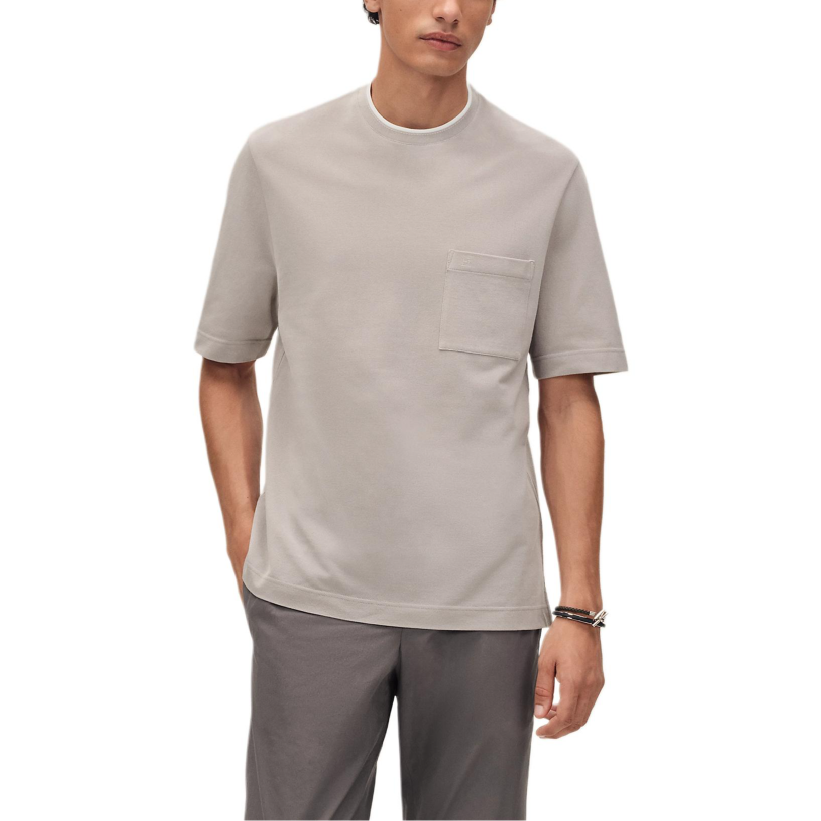 Женская футболка Hermes SS26 (белая)