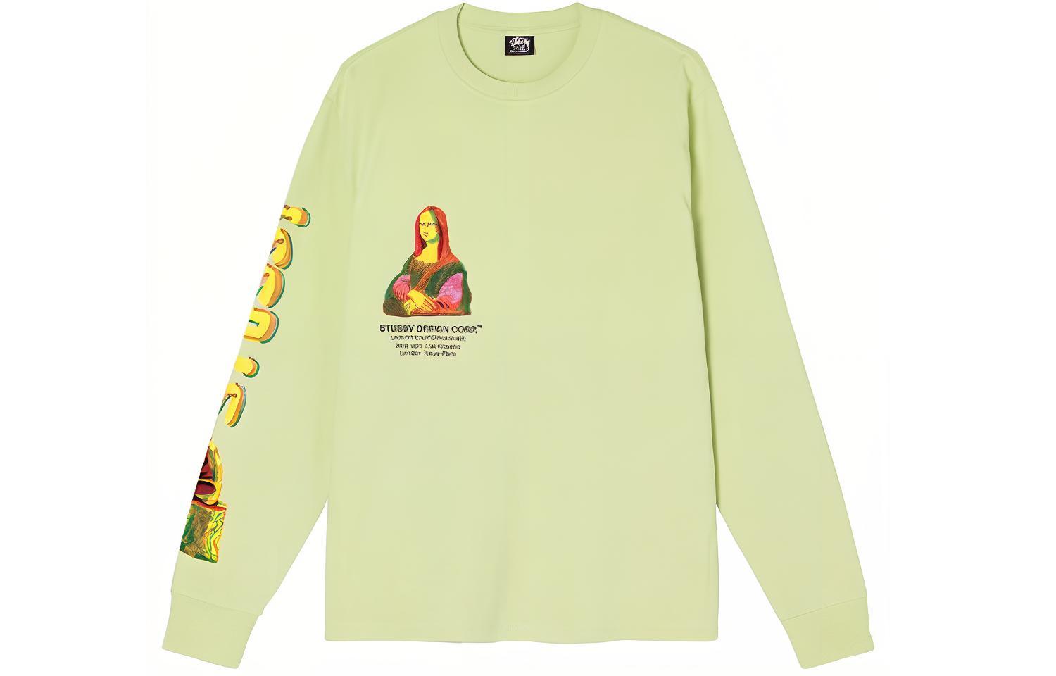 Мужской лонгслив Stussy (черный)