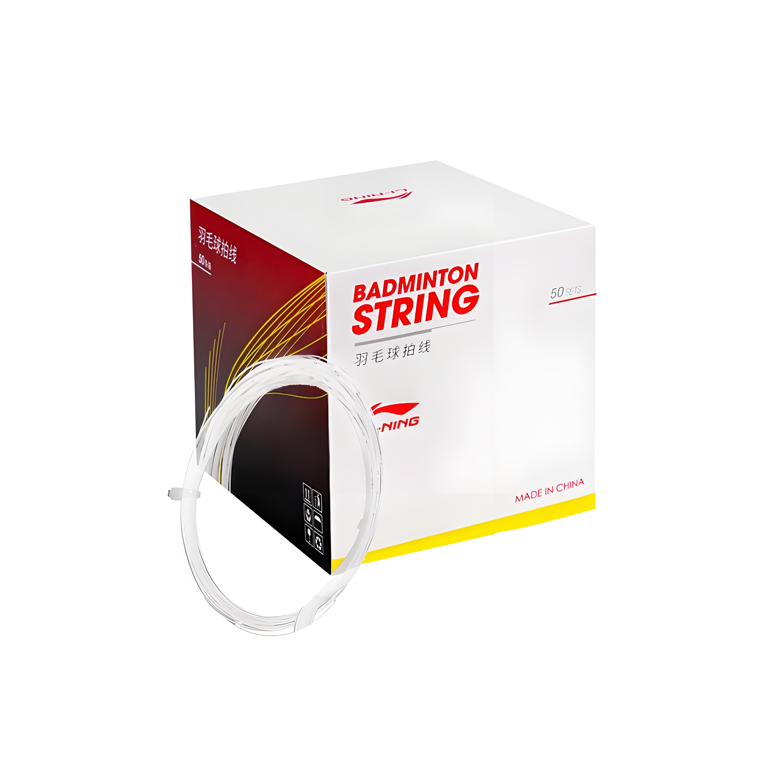 Li Ning Badminton Racket Strings Nylon Unisex 10M/Pack