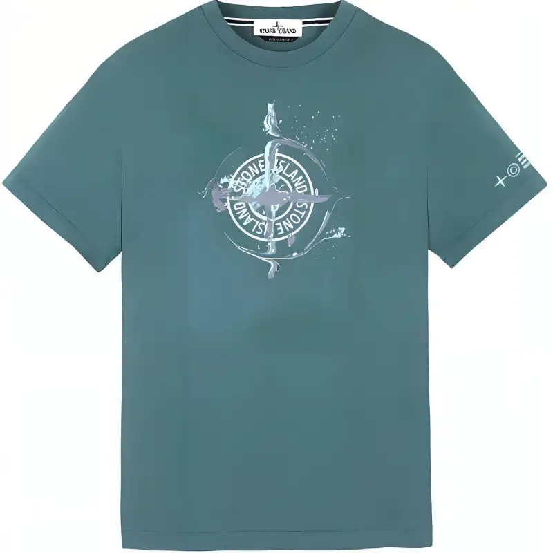 STONE ISLAND T Shirt Men's Green