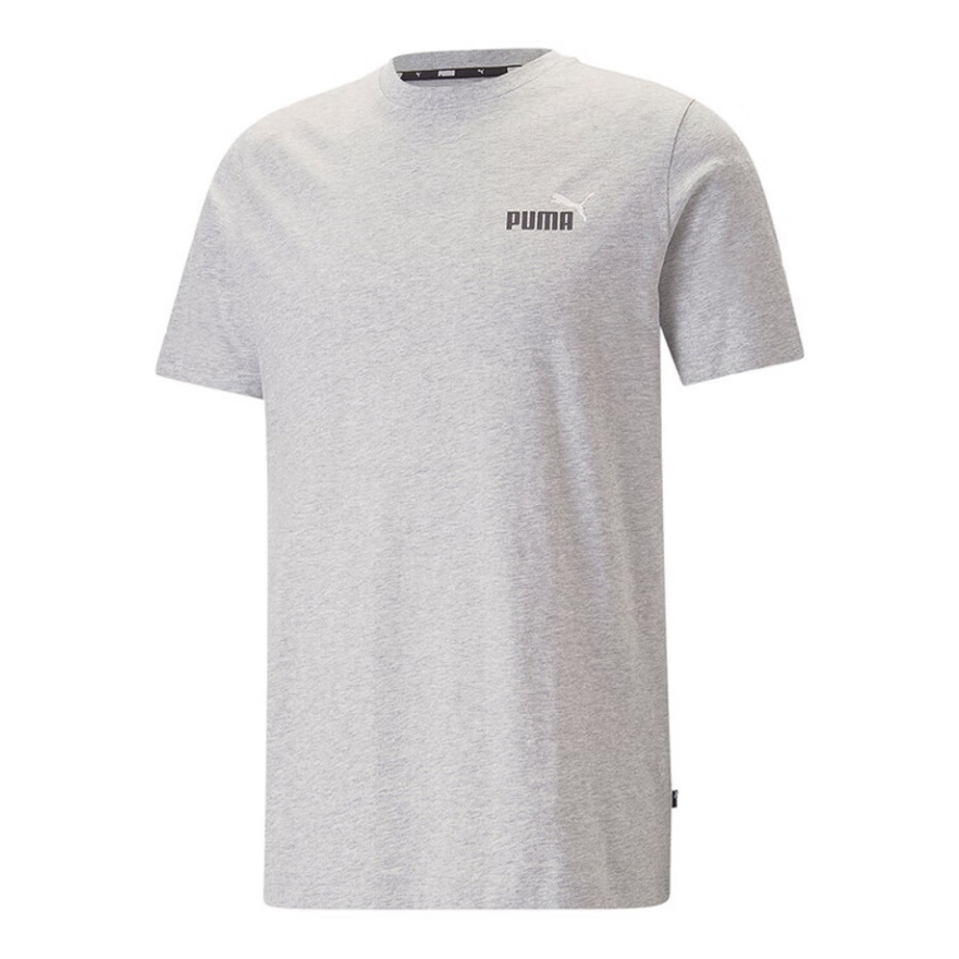 PUMA Essential Col SS24 T Shirt Men's Light Gray