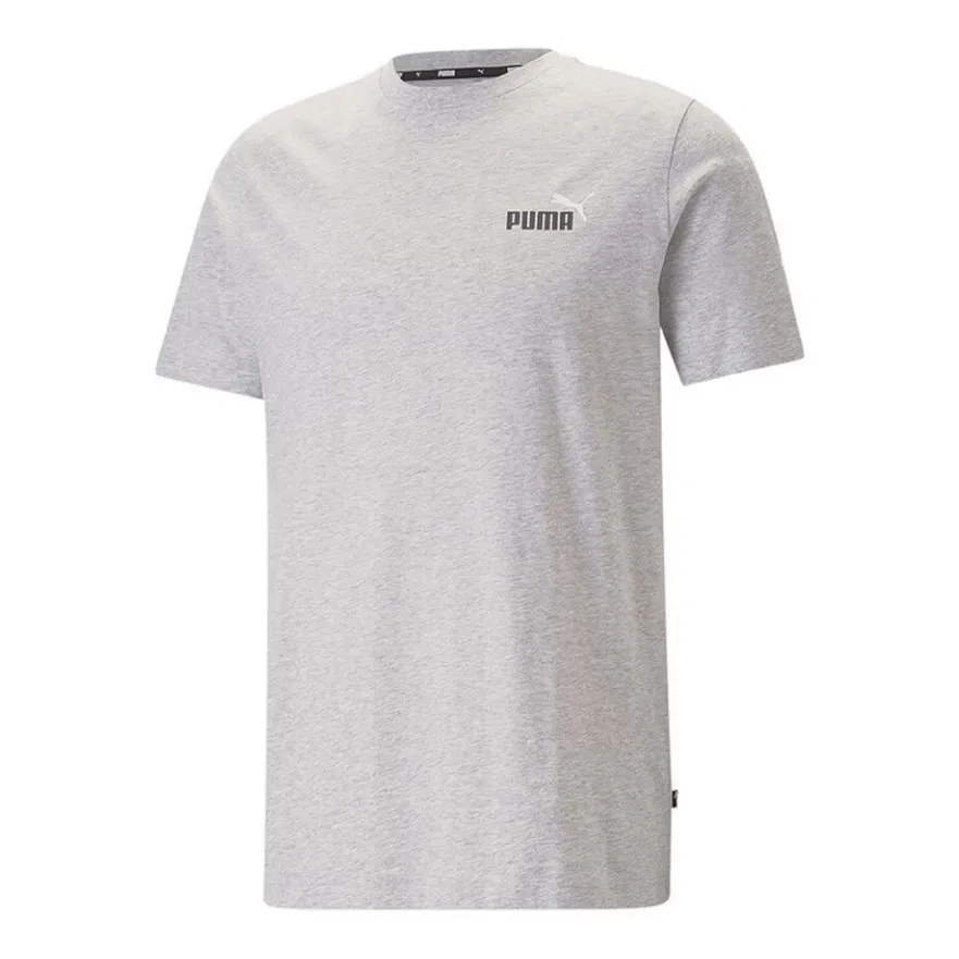 PUMA Essential Col SS24 T Shirt Men's Light Gray