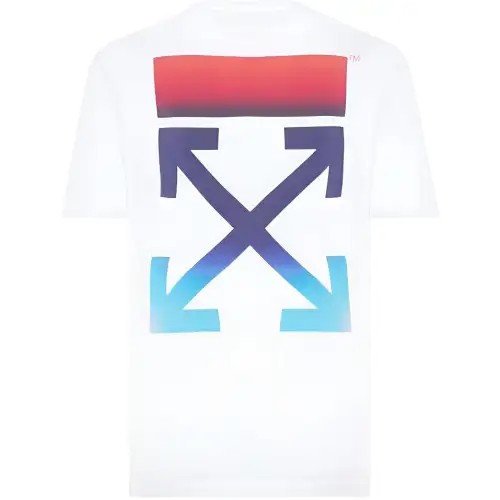 OFF-WHITE Arrows-print organic cotton T-shirt