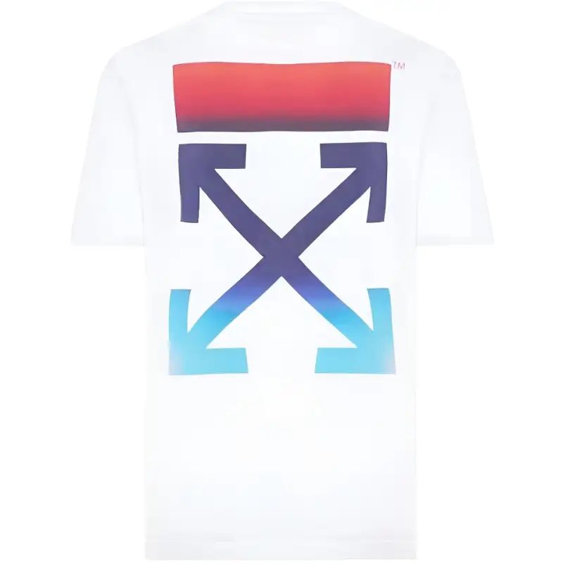 OFF-WHITE Arrows-print organic cotton T-shirt