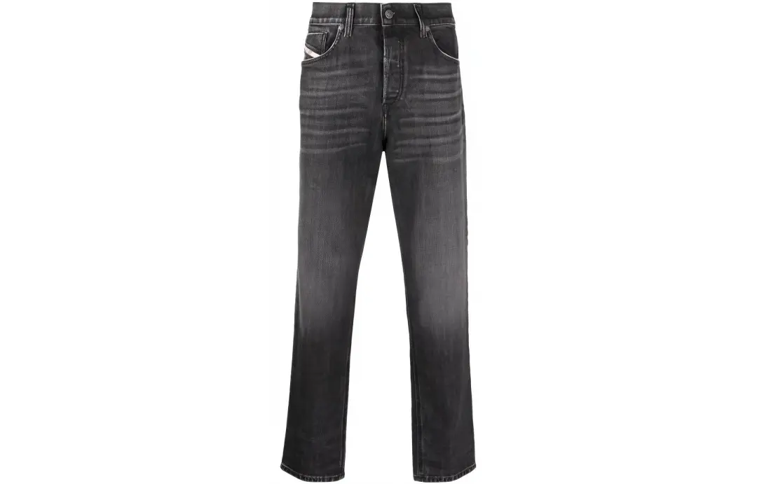 Diesel D-Fining tapered whisker jeans