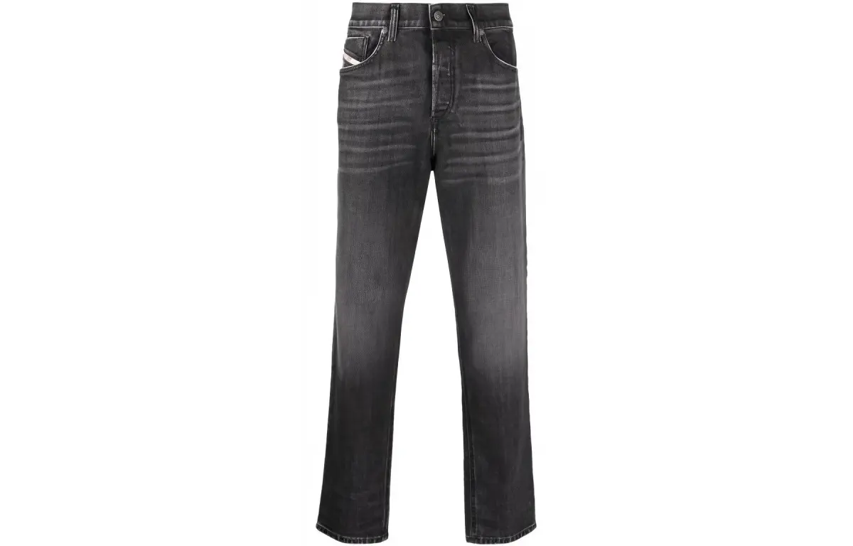 Diesel D-Fining tapered whisker jeans