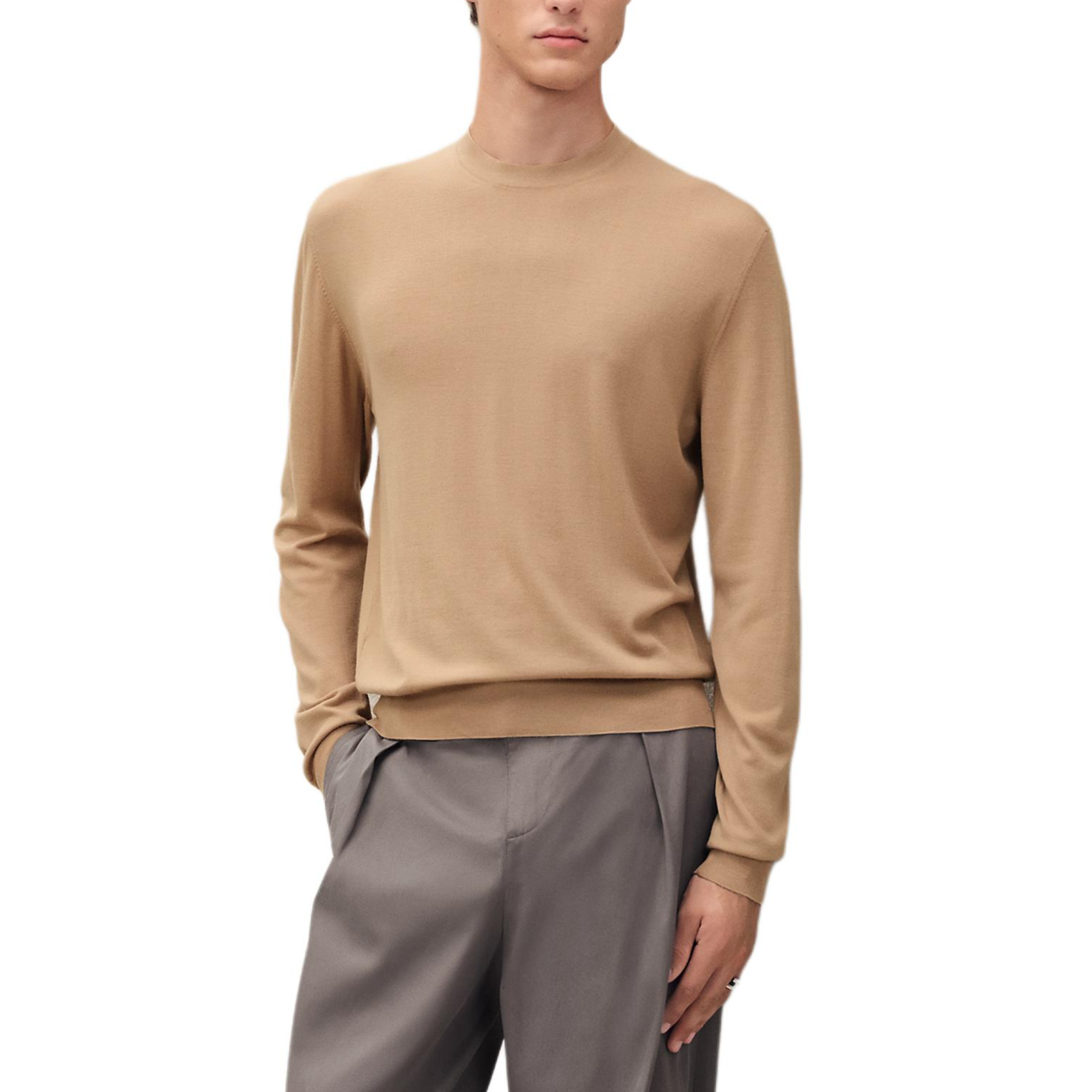 Мужской свитер Hermes (серый)