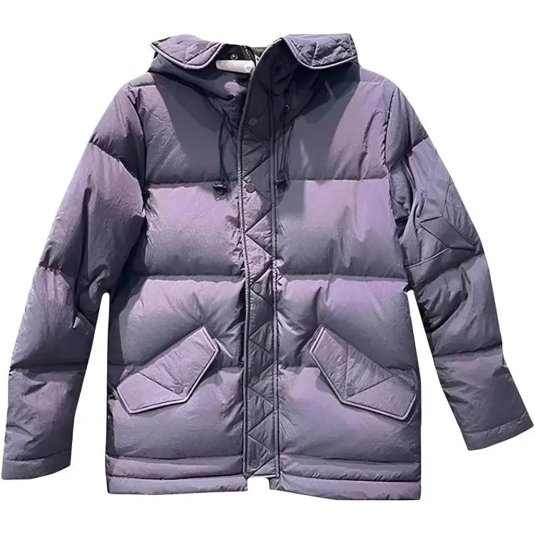 Jordan Down Jackets Men's Blue Hooded Moderate Other