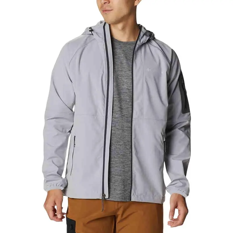 Columbia Fitted Moderate Jacket Spring Fall Men's Gray