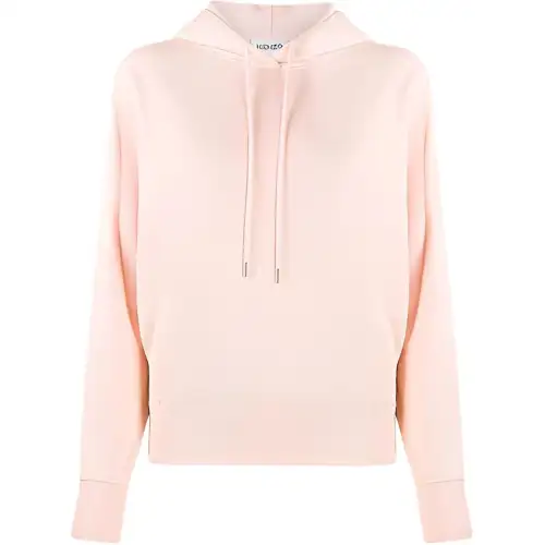 KENZO Sweatshirts Women's Light Pink Hooded Moderate