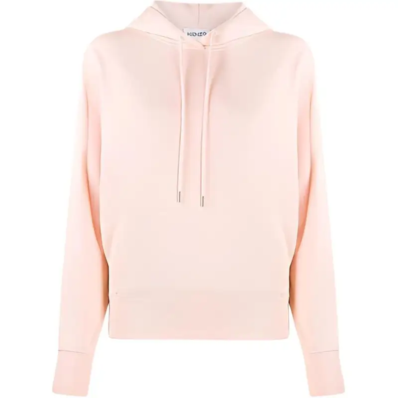 KENZO Sweatshirts Women's Light Pink Hooded Moderate