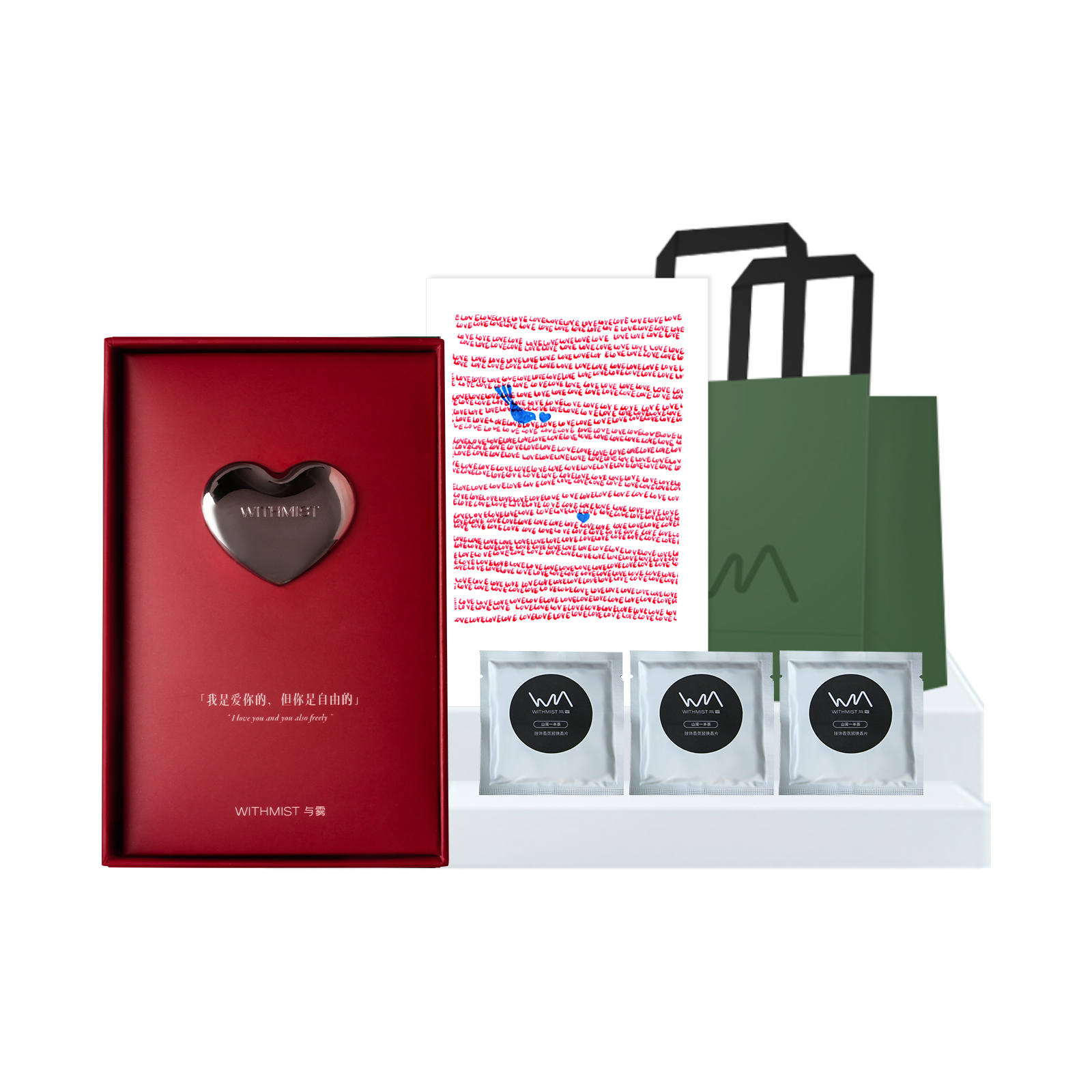 Aromatherapy for auto, gift box with a light fragrance, high-end accessory, perfumed universal perfume, long-term effect, for beloved