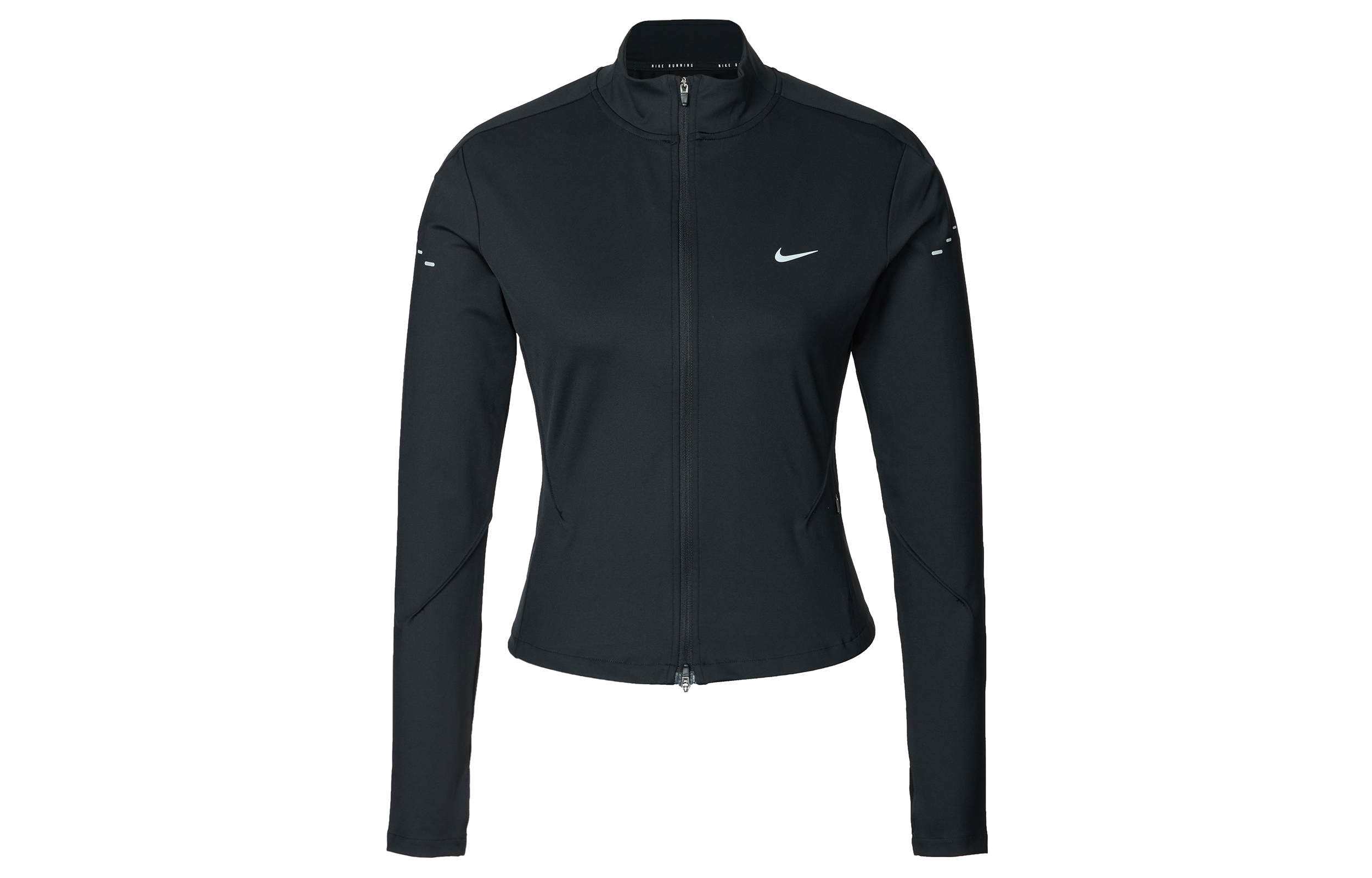 Женская куртка Nike Logo Slim-Fit (черная)