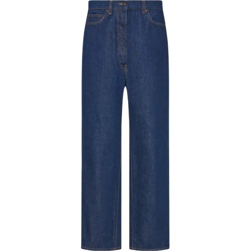 The Row Borjis straight-leg jeans