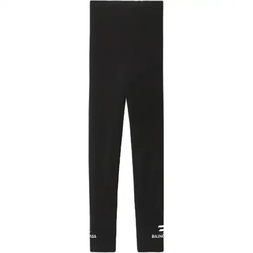 Balenciaga Leggings Slim Fit Women's Black