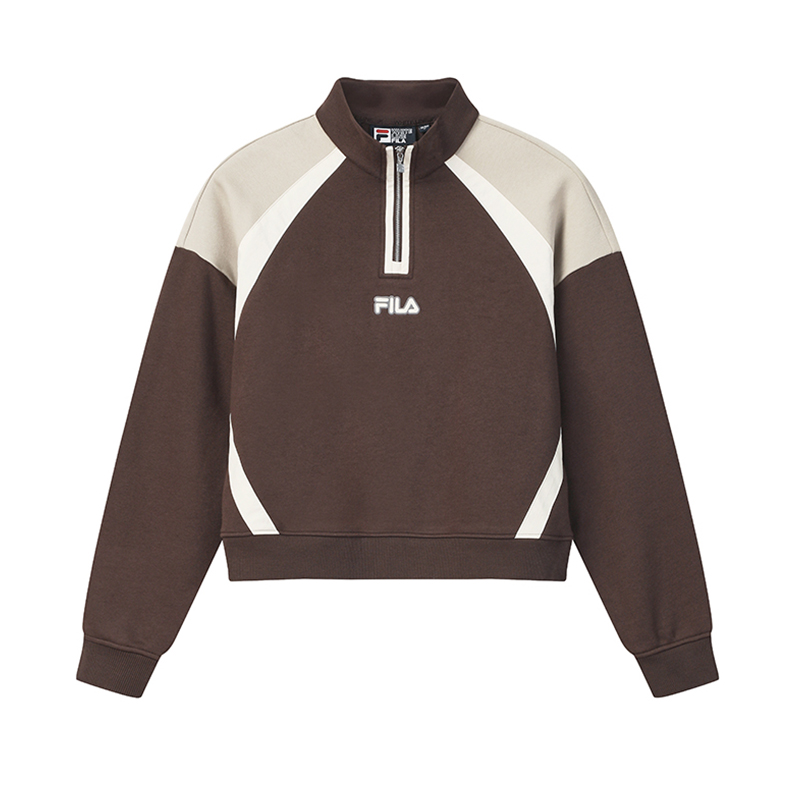 Женское худи Fila Originale (коричневое)