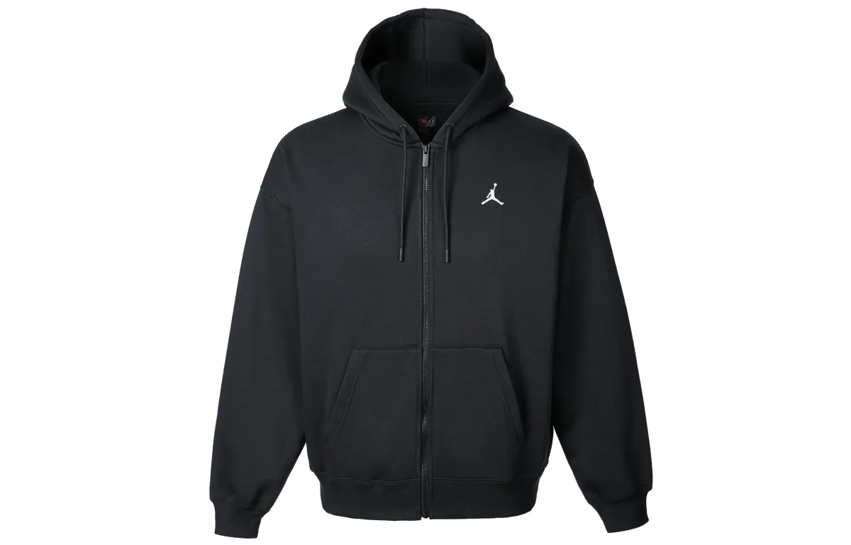 Jordan Brooklyn Fleece SS25 Sweatshirt Men's Black Sail White
