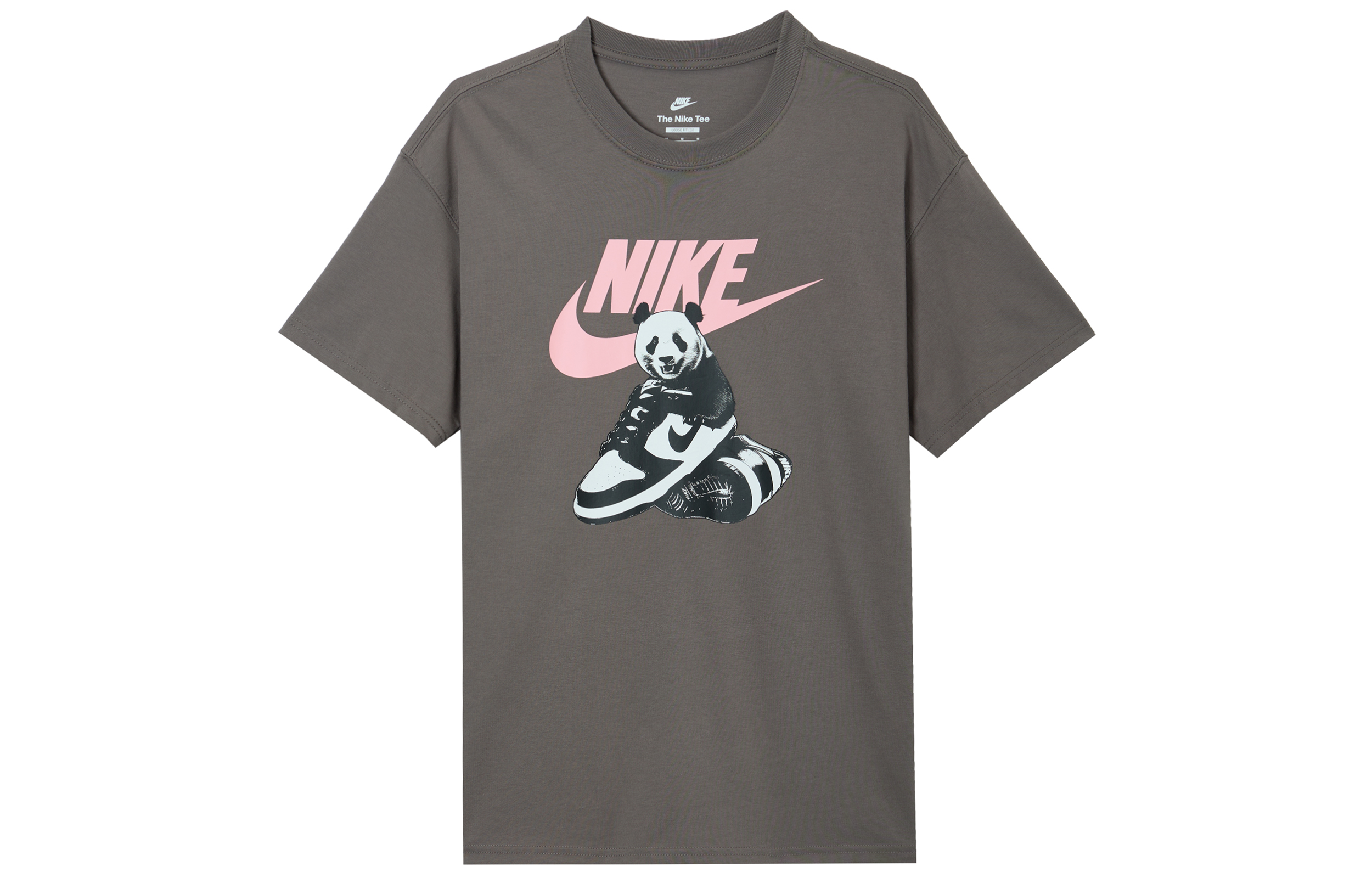 Мужская футболка Nike LOGO (бежевая)