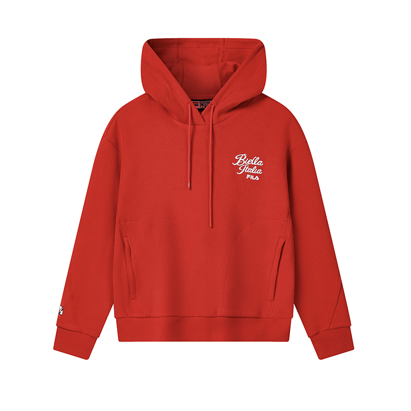 Женское худи Fila ORIGINALE (красное)
