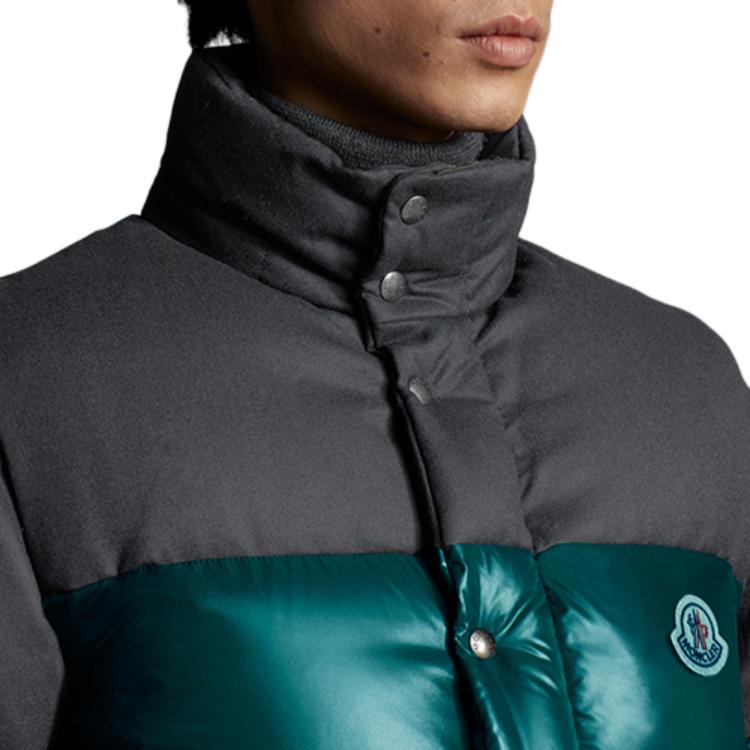 Мужской пуховик Moncler (разноцветный) — фото 7