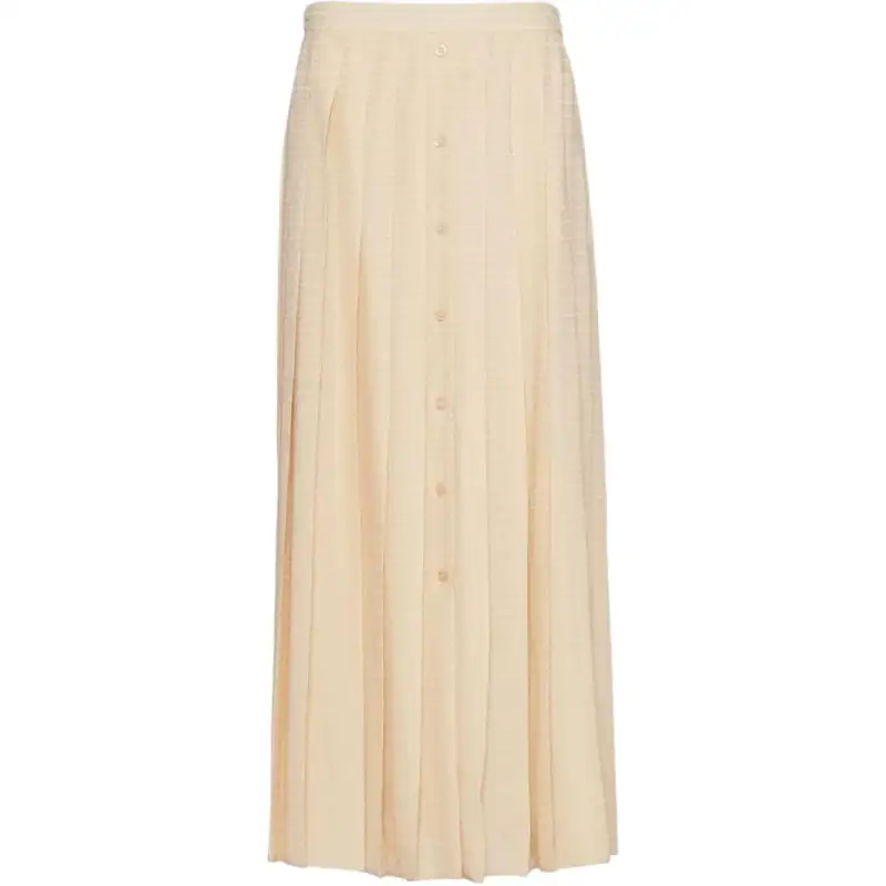 PRADA Casual Long Skirts Women's Ivory Moderate Long Other