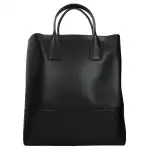 Bottega Veneta Calfskin Tote Bag, Shopping Bag, Handbag Women's Black