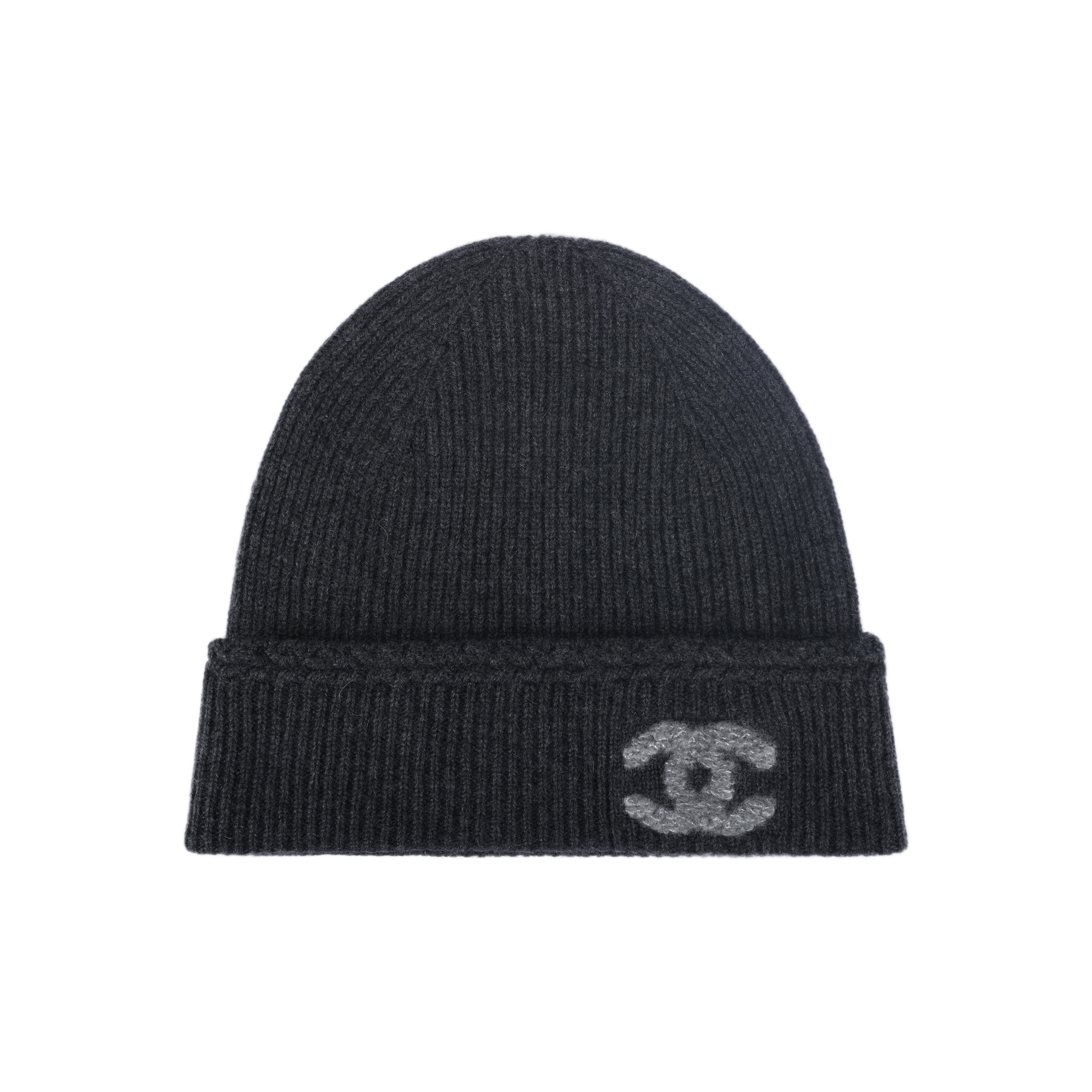 Шапка Chanel Beanie (серая)