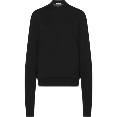THE ROW T Shirts Women's Black Crew Neck Moderate Other