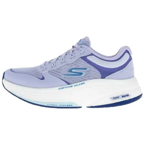 Skechers Go Walk Distance Walker Abrasion Resistant Low top Casual Shoes Women's Purple