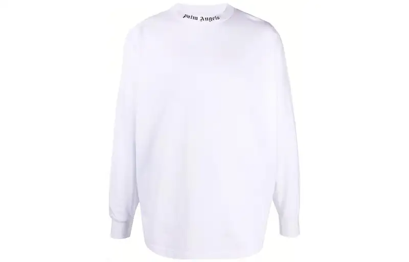 PALM ANGELS Double Logo Print T shirt