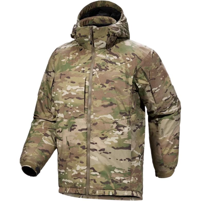 Arcteryx Arc'teryx Leaf Cold WX Jacket SV Multicam (Gen1.3) Windproof and Cold Warm Removable Hood Jacket Men's