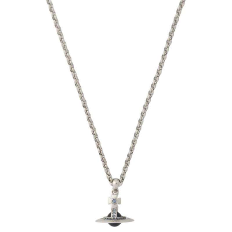 Мужской necklace Vivienne Westwood с шаром (синий)