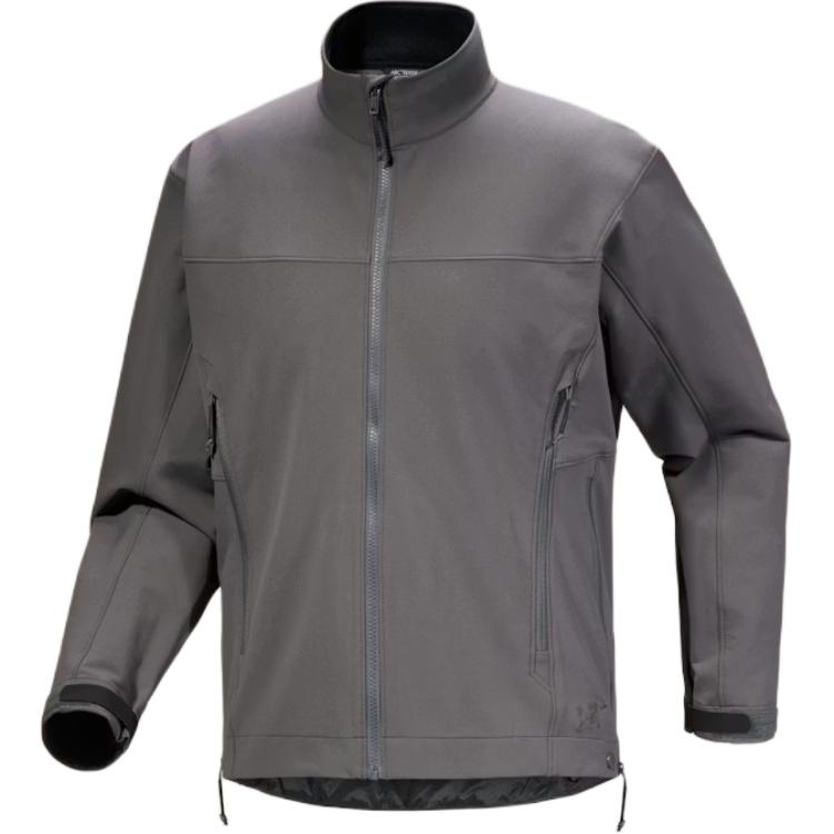 Мужская куртка Arcteryx LEAF PATROL AR JACKET (серо-зеленая) — фото 7
