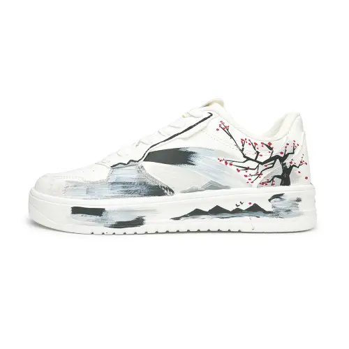 Anta Easy The Wind And Smoke Are Both Clear. Slip Resistant, Abrasion Resistant, Breathable Low top Skateboard Shoes