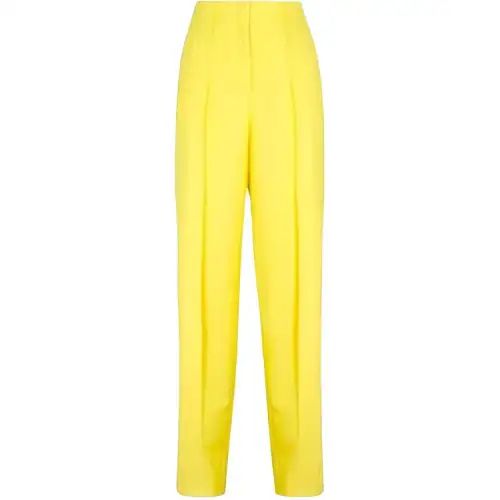 LOEWE Casual Pants Women's Yellow Moderate Tapered Pants