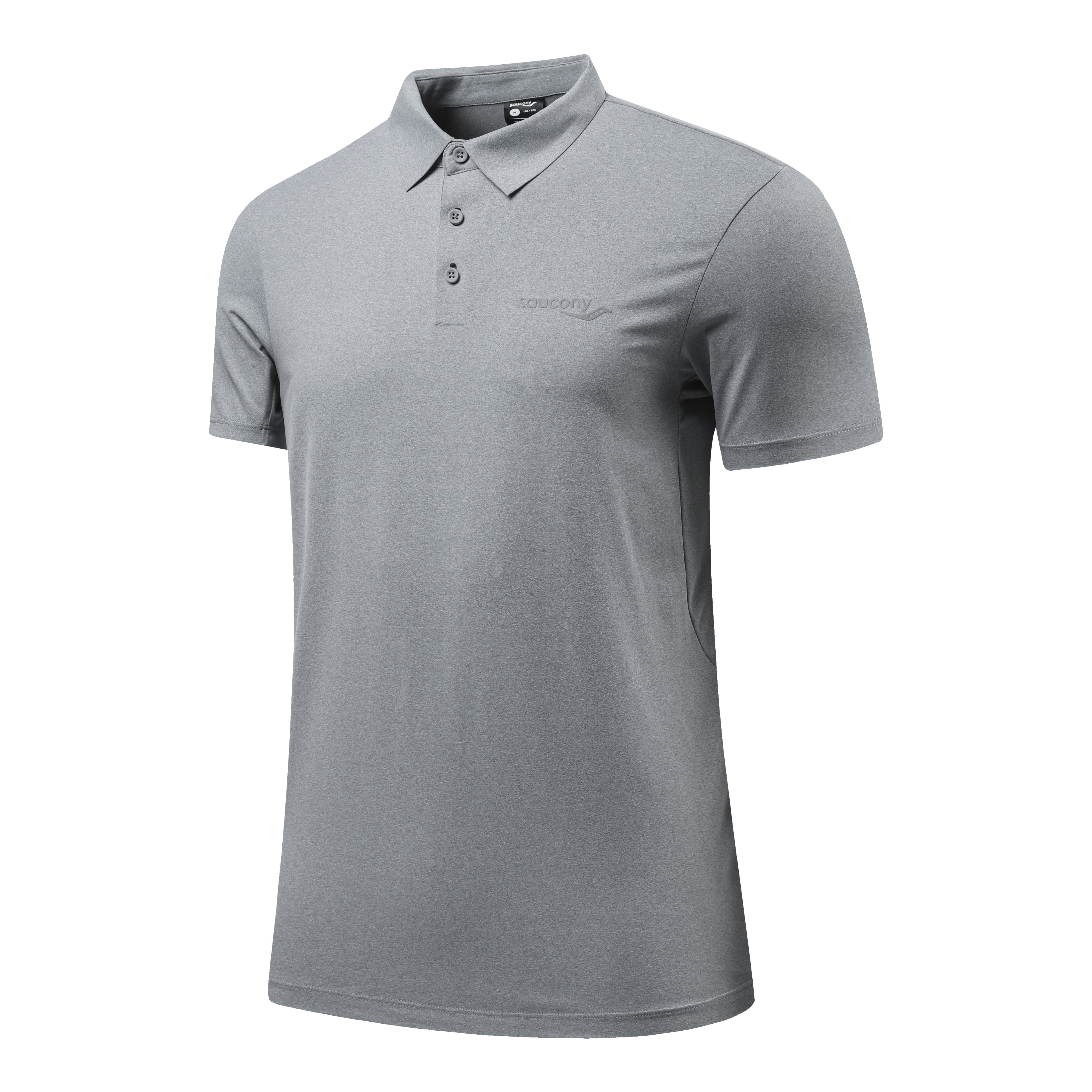 Мужское поло Saucony Saucony Polo (зеленое)