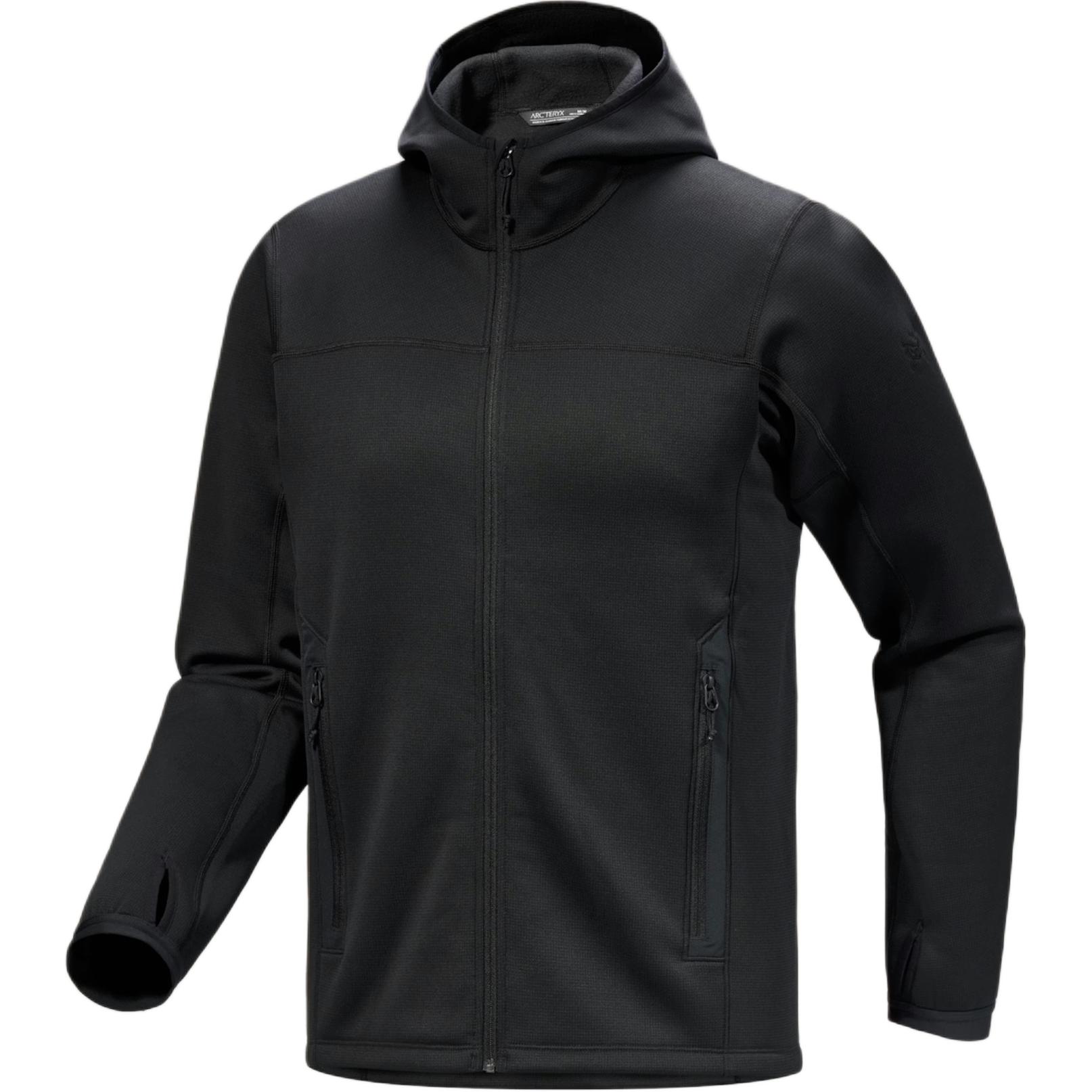 Мужское худи Arcteryx Naga Hoody Full Zip Gen 2.1 (черное)