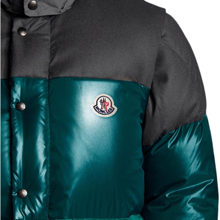 Мужской пуховик Moncler (разноцветный) — фото 4