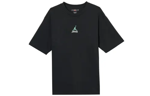Jordan 23 T Shirts Men's Black Crew Neck Moderate
