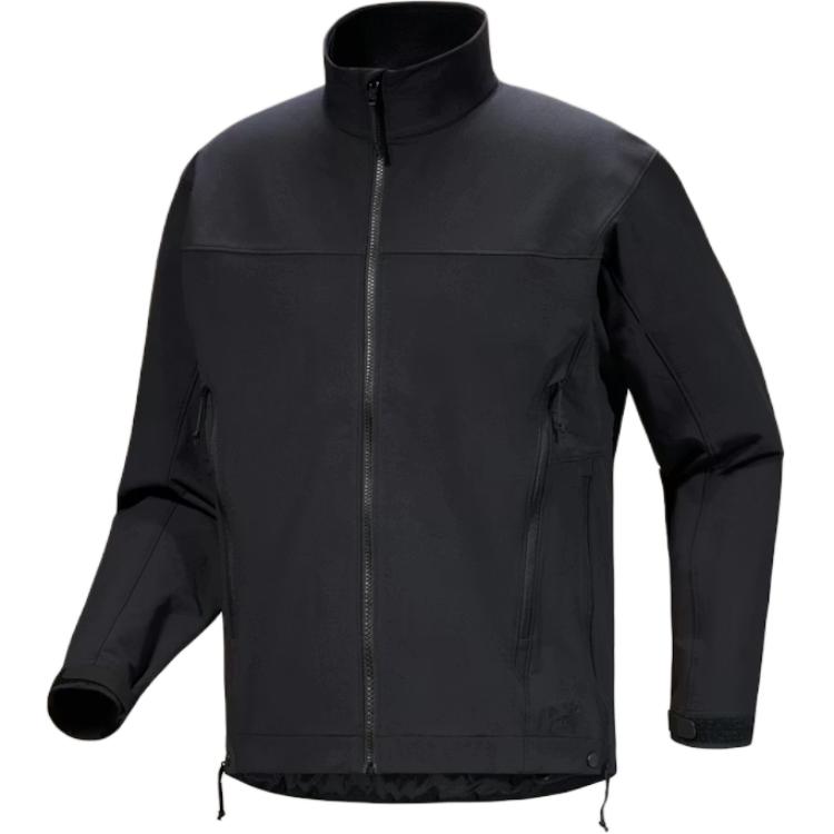 Мужская куртка Arcteryx LEAF PATROL AR JACKET (серо-зеленая) — фото 4