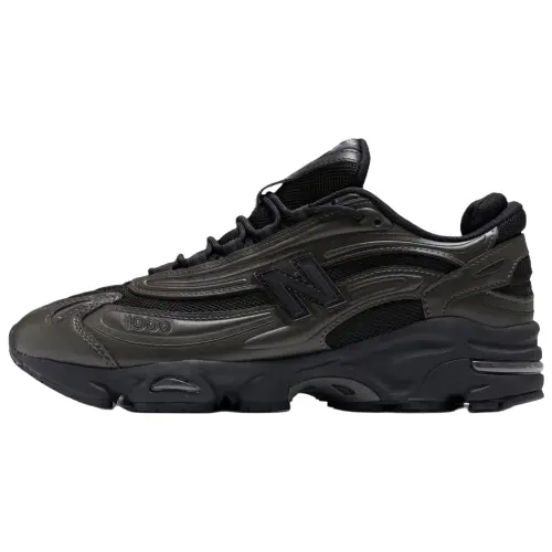 UNITED ARROWS x New Balance NB 1000 comfortable and fit running shoes for men and women, black and gray