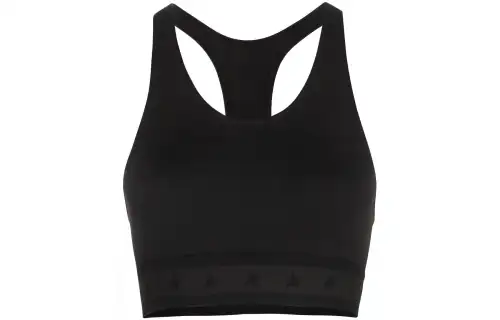 Golden Goose logo-underband racerback crop top