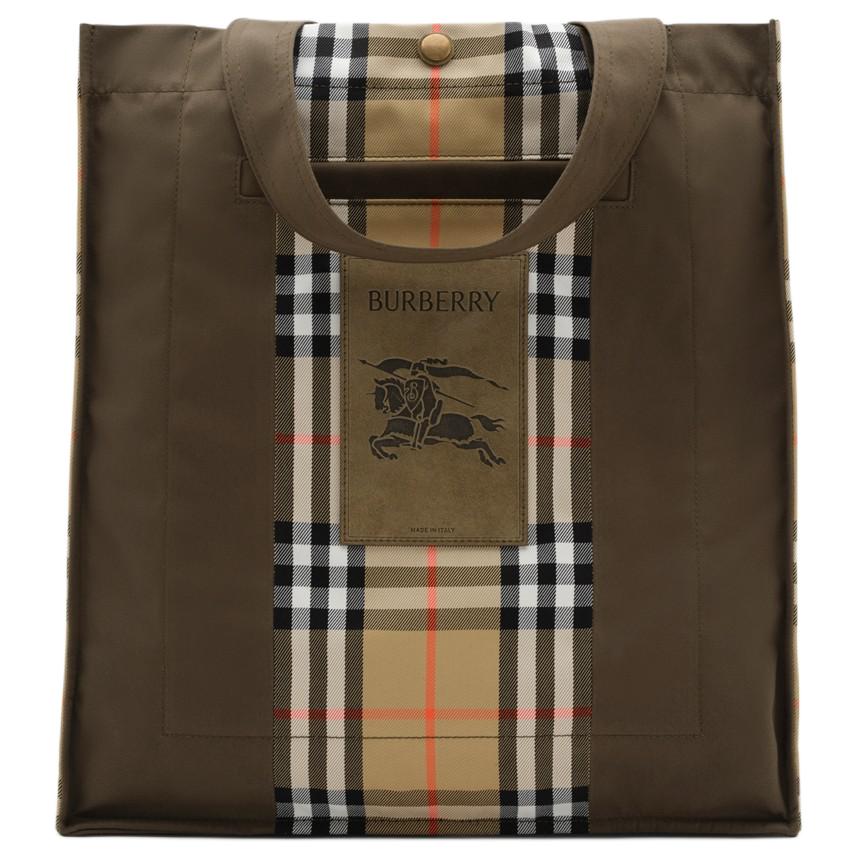 Мужская сумка Burberry Trench (зелено-бежевая)