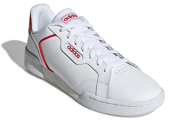 Мужские кеды adidas neo Roguera (бело-красные) — фото 3