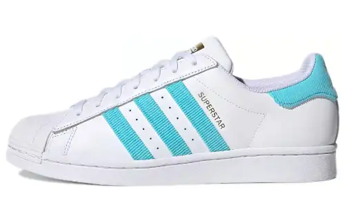 Adidas Superstar 'White Pulse Aqua'