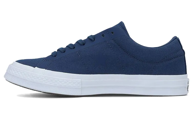 One Star Converse Low 'Navy White'