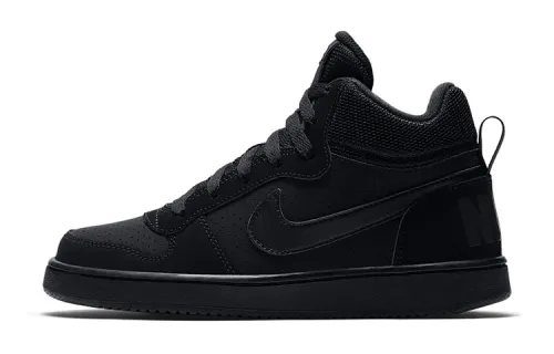Nike Court Borough Mid 'Triple Black' GS