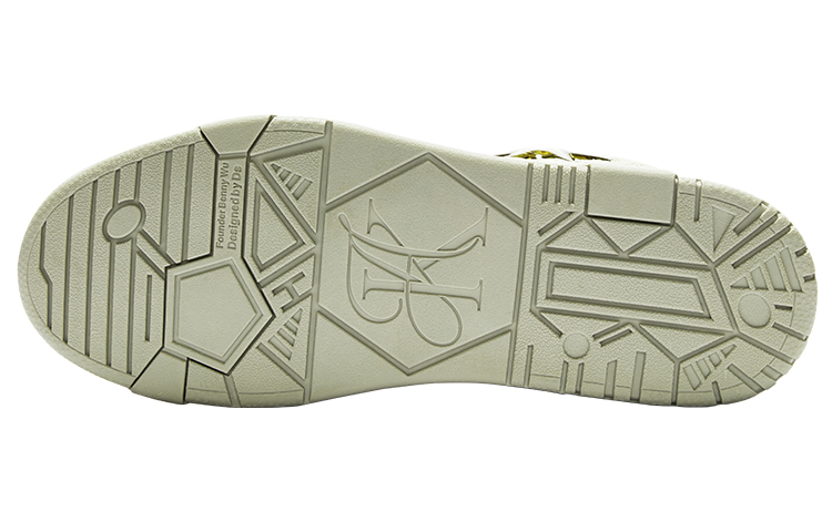 KAALIXTO x BEASTER Textile, Synthetic Leather Abrasion Resistant Low top Skateboard Shoes Unisex